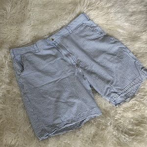 Alan Flusser Mens Seersucker Shorts Size 42